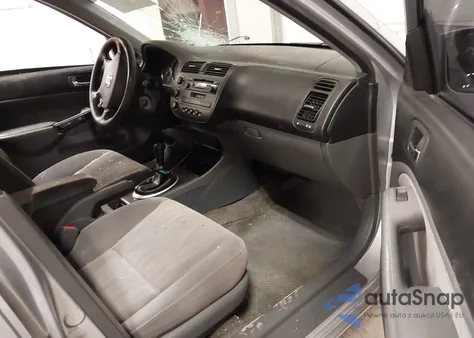 2003 Honda Civic Ex из США, поврежденный, VIN 2HGES25743H560235